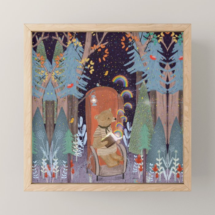 the little book of rainbows Mini Art Print Gallery Image 1