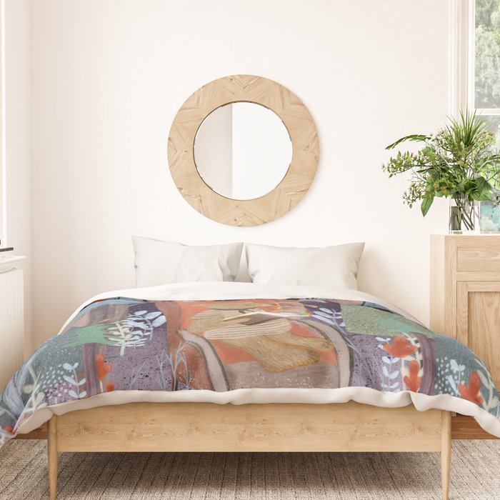 the little book of rainbows Duvet Cover Gallery Image 3