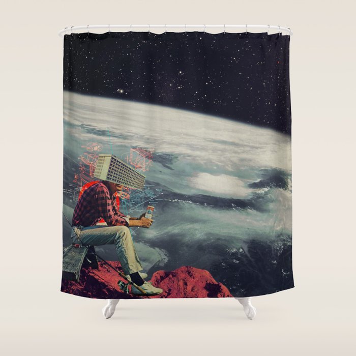 Figuring Out Ways To Escape Shower Curtain Gallery Image 1