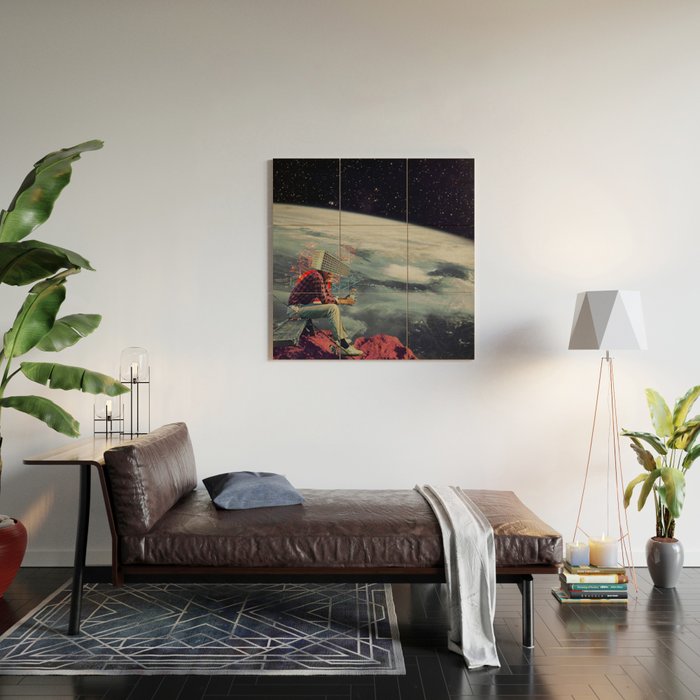 Figuring Out Ways To Escape Wood Wall Art Gallery Image 2