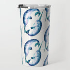 Blue Narwhals Travel Mug Gallery Image 3