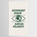 Support your Local Planet Tablecloth Gallery Image 2