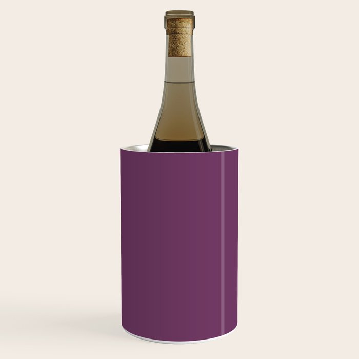 Mauve Purple Solid Color Wine Chiller Gallery Image 1
