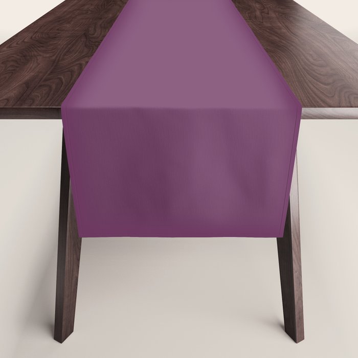 Mauve Purple Solid Color Table Runner Gallery Image 1