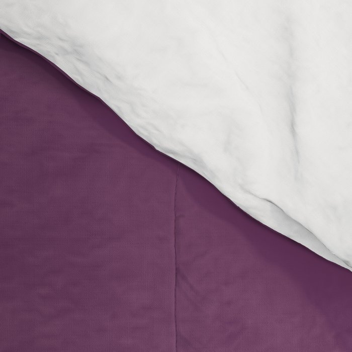 Mauve Purple Solid Color Comforter Gallery Image 4