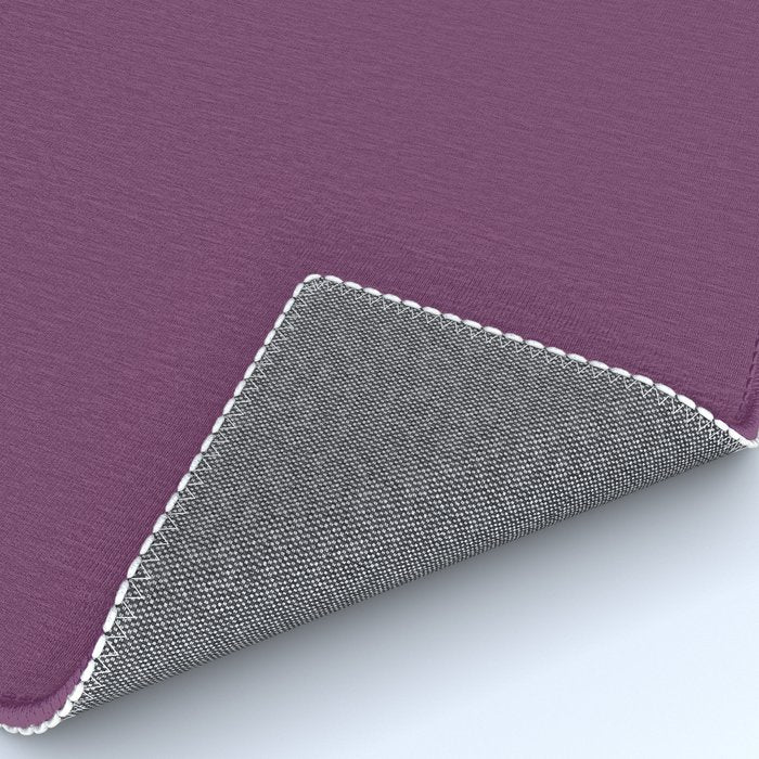 Mauve Purple Solid Color Rug Gallery Image 4