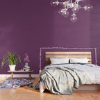 Mauve Purple Solid Color Wallpaper Gallery Image 3
