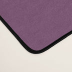 Mauve Purple Solid Color Desk Mat Gallery Image 4