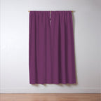 Mauve Purple Solid Color Window Curtain Gallery Image 3