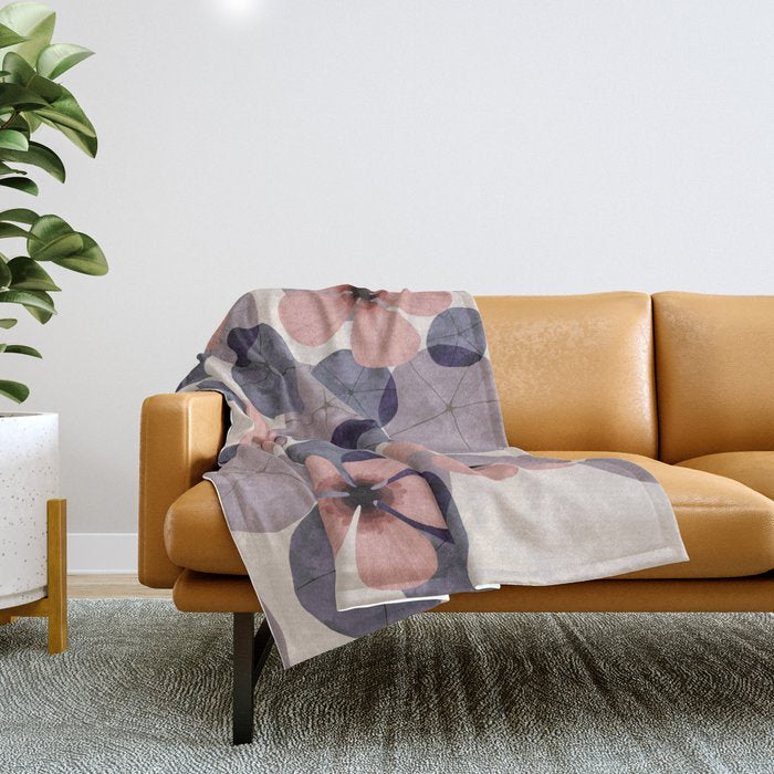 Water lilies Throw Blanket Gallery Image 1