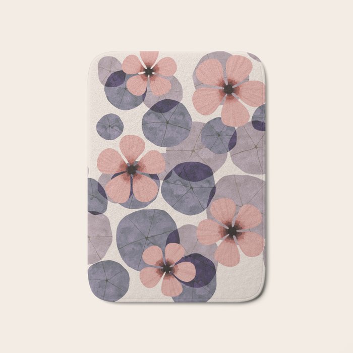 Water lilies Bath Mat Gallery Image 1