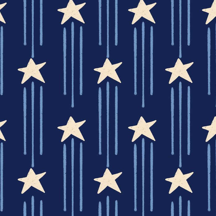 Night Star - indigo Coffee Mug Gallery Image 2