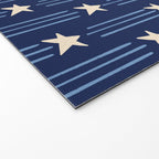 Night Star - indigo Welcome Mat Gallery Image 2