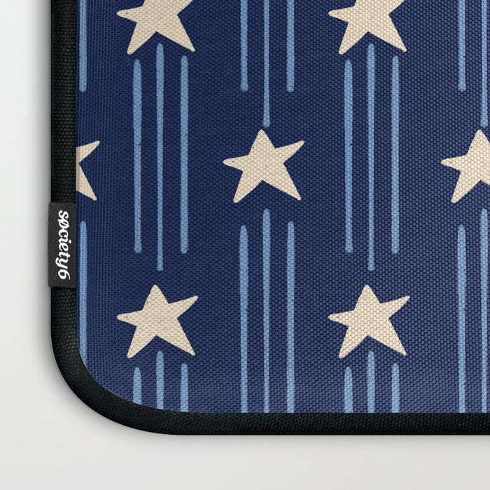 Night Star - indigo Laptop Sleeve Gallery Image 3