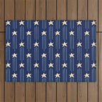 Night Star - indigo Outdoor Rug Gallery Image 1