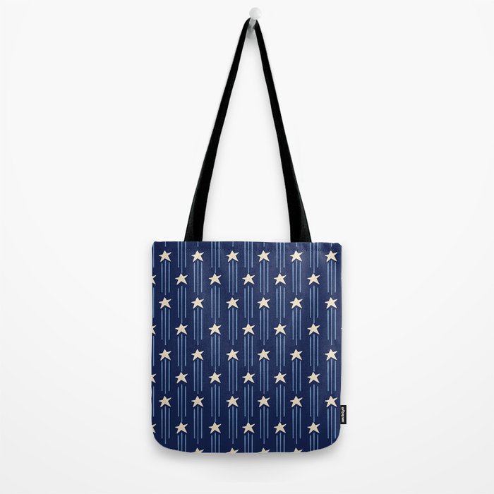 Night Star - indigo Tote Bag Gallery Image 2