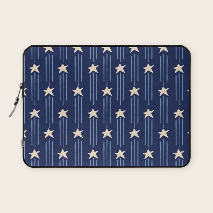 Night Star - indigo Laptop Sleeve Gallery Image 1