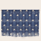 Night Star - indigo Wall Hanging Gallery Image 1