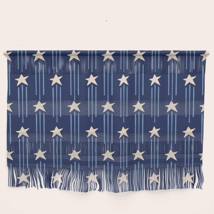 Night Star - indigo Wall Hanging Gallery Image 1
