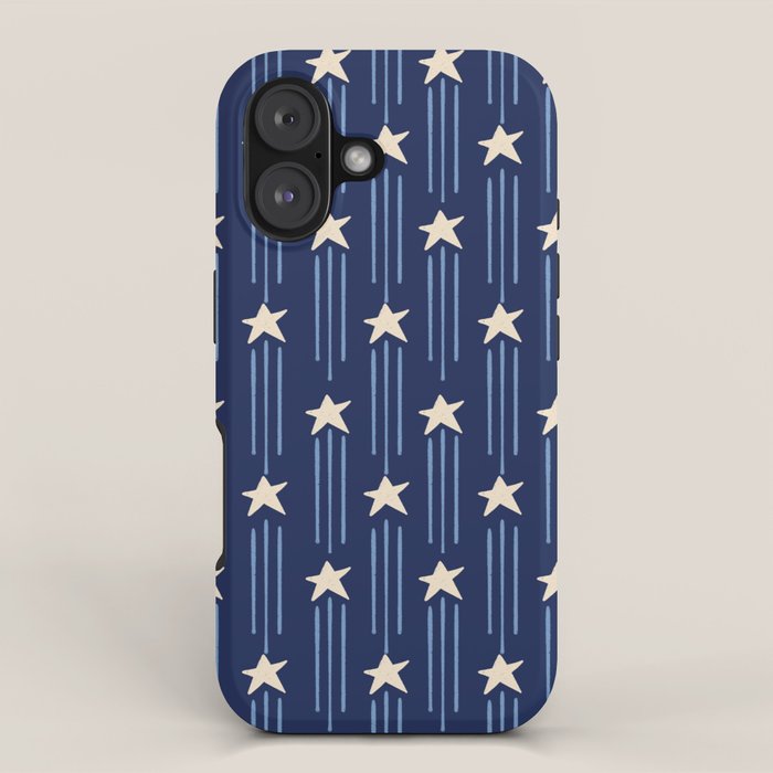 Night Star - indigo iPhone Case Gallery Image 1