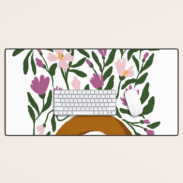 A Vase Full of Spring Desk Mat Gallery Image 1