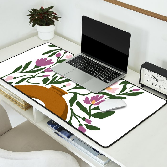 A Vase Full of Spring Desk Mat Gallery Image 2