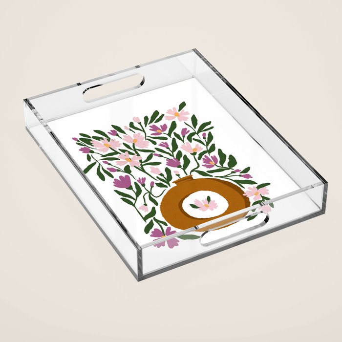 A Vase Full of Spring Acrylic Tray Gallery Image 1