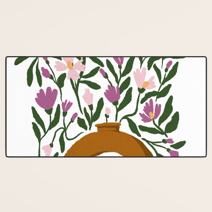 A Vase Full of Spring Desk Mat Gallery Image 3