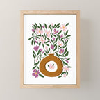 A Vase Full of Spring Mini Art Print Gallery Image 1
