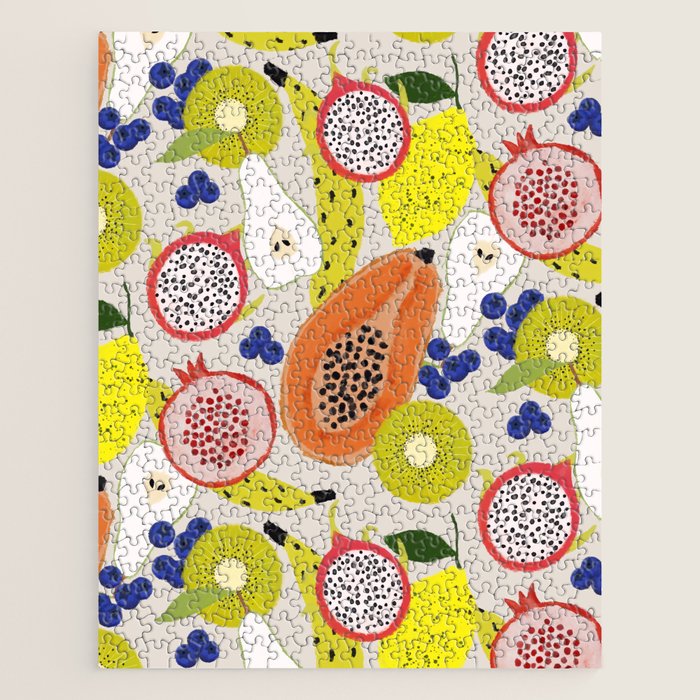 Tropical fruits Jigsaw Puzzle Gallery Image 1