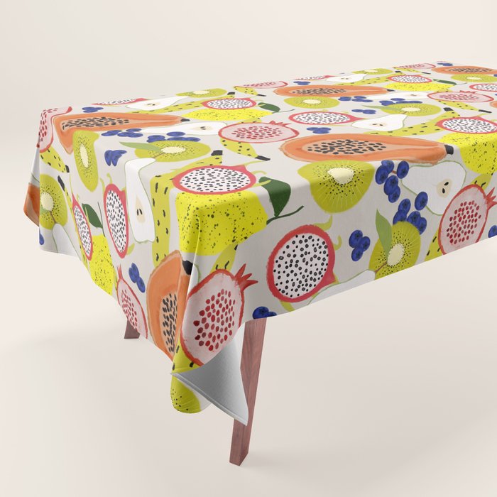 Tropical fruits Tablecloth Gallery Image 1