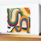 Groovy rainbow of doom Wall Mural Gallery Image 2