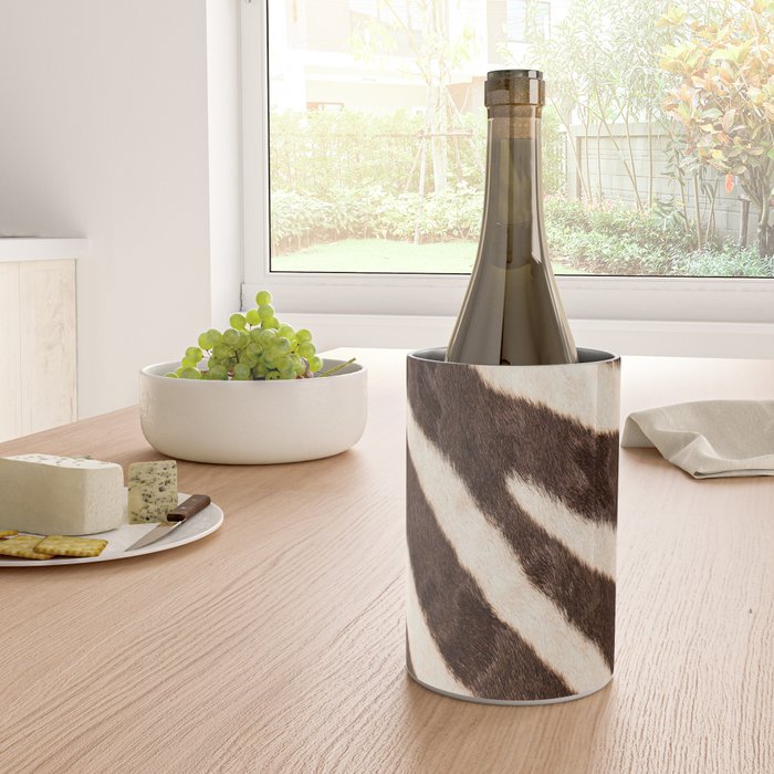 Zebra #decor #society6 #buyart Wine Chiller Gallery Image 4