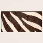 Zebra #decor #society6 #buyart Desk Mat Gallery Image 3