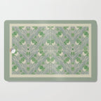Green Geometric 1915 Hannah Borger Overbeck Cutting Board Gallery Image 1