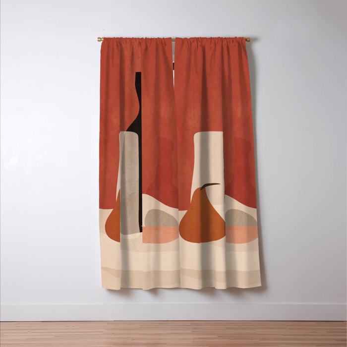 Minimalist Still Life 11 Window Curtain Gallery Image 3