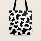 Moo Cow Print Tote Bag Gallery Image 1
