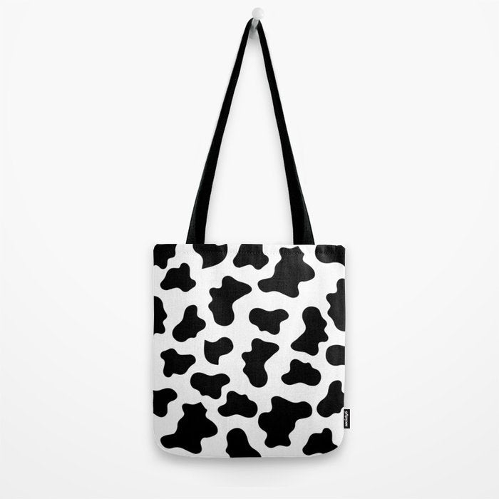 Moo Cow Print Tote Bag Gallery Image 2