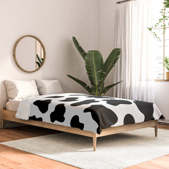 Moo Cow Print Comforter Gallery Image 2