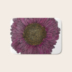 Pink Flower Drawing/ Illustration Bath Mat Gallery Image 1