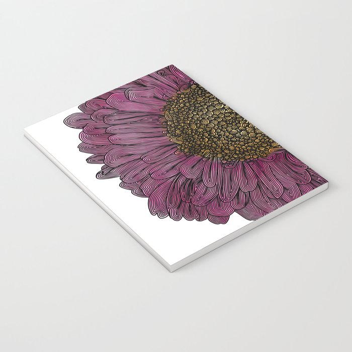 Pink Flower Drawing/ Illustration Notebook Gallery Image 3