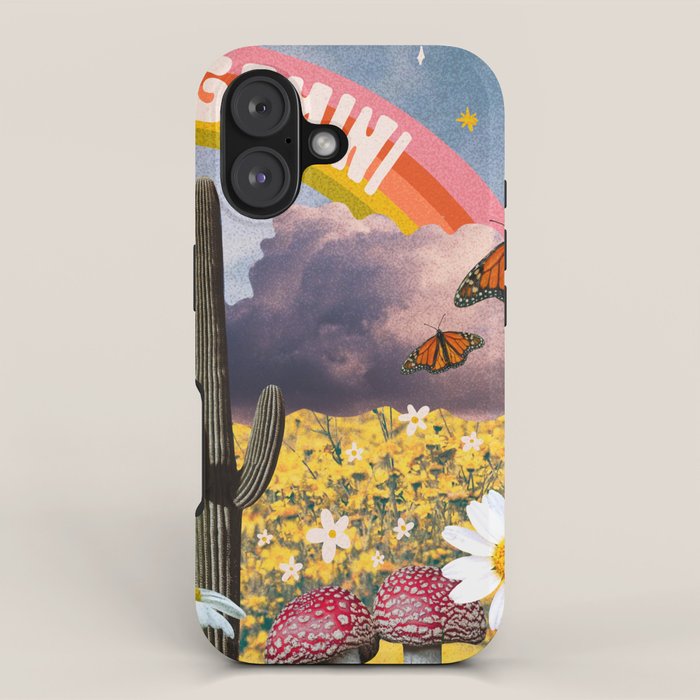 Gemini Collage iPhone Case Gallery Image 1