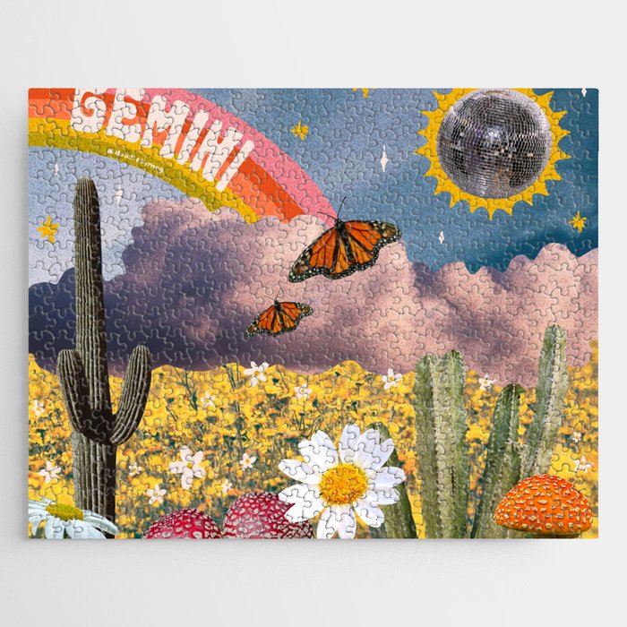 Gemini Collage Jigsaw Puzzle Gallery Image 1