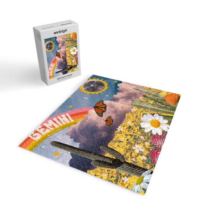 Gemini Collage Jigsaw Puzzle Gallery Image 2