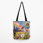 Gemini Collage Tote Bag Gallery Image 2