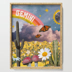 Gemini Collage Serving Tray Gallery Image 1