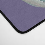 Desert Cactus Full Moon Succulent Garden on Purple Desk Mat Gallery Image 4