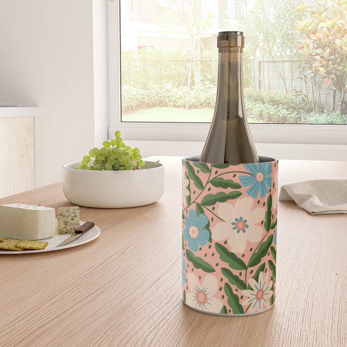 Flower Garden - Peach  Wine Chiller Gallery Image 4