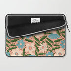 Flower Garden - Peach  Laptop Sleeve Gallery Image 2