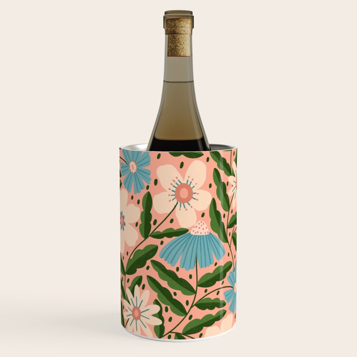 Flower Garden - Peach  Wine Chiller Gallery Image 3